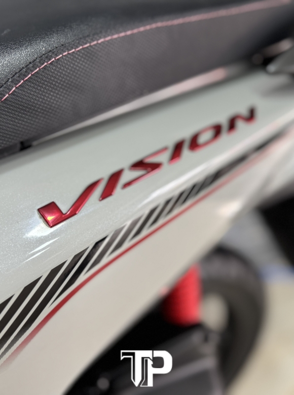 Honda Vision 2024 Xám Xi Măng Bánh Lớn Bstp